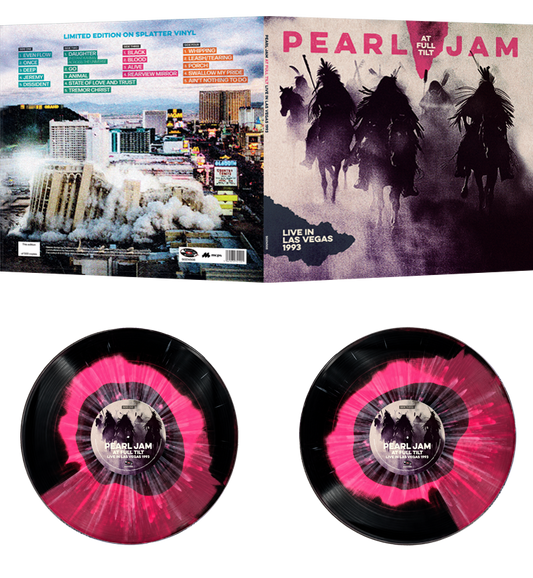 Pearl Jam - At Full Tilt (Limited Edition Hand Numbered Double Album on Splatter Vinyl)
