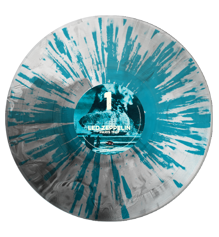 Led Zeppelin - Paris 1969 (Limited Edition Hand Numbered Double Album on Splatter Vinyl)