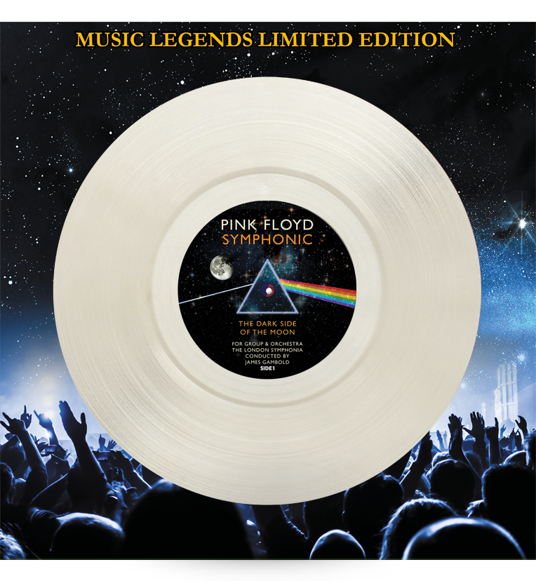 Pink Floyd Symphonic – The Dark Side of the Moon for Group & Orchestra (Limited Edition 12-Inch Album on Clear Vinyl)
