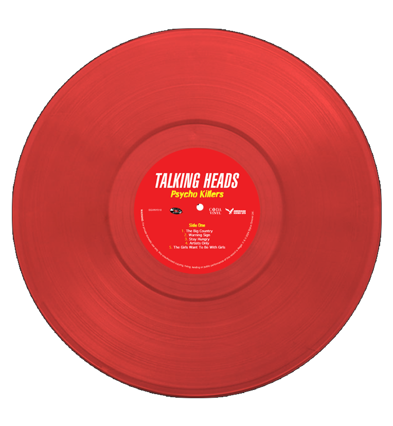 Talking Heads - Psycho Killers (Limited Edition Numbered 12-Inch Album on Red Vinyl) Numbers 001 - 010