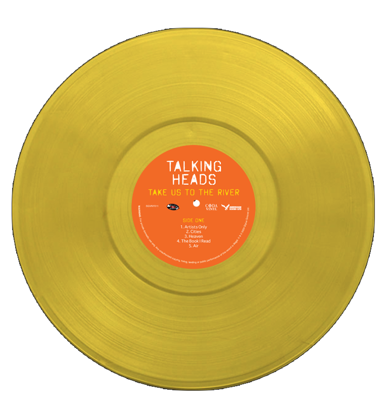 Talking Heads - Take Us To The River (Limited Edition Numbered 12-Inch Album On Yellow Vinyl)