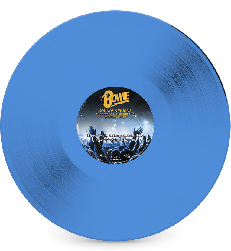 Bowie – Sounds & Visions (Limited Edition on Blue Vinyl)