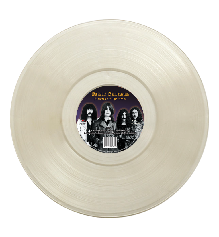Black Sabbath - Masters of Reality (Limited Edition Numbers 1-10 Triple Album Box Set on Clear Vinyl)