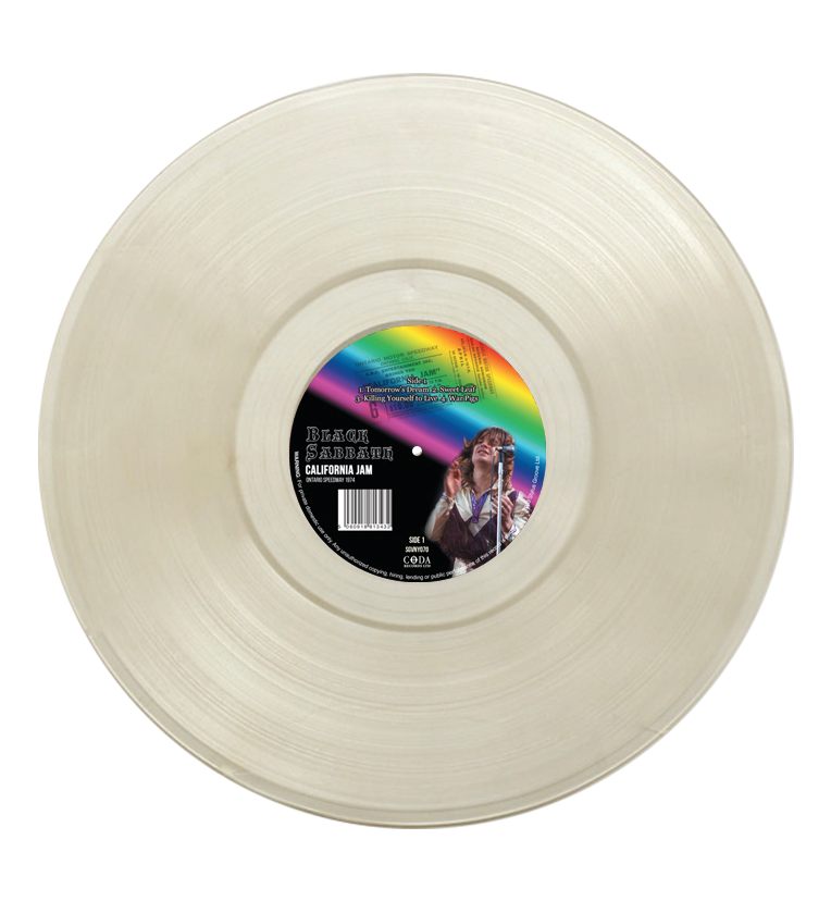 Black Sabbath - Masters of Reality (Limited Edition Numbers 1-10 Triple Album Box Set on Clear Vinyl)