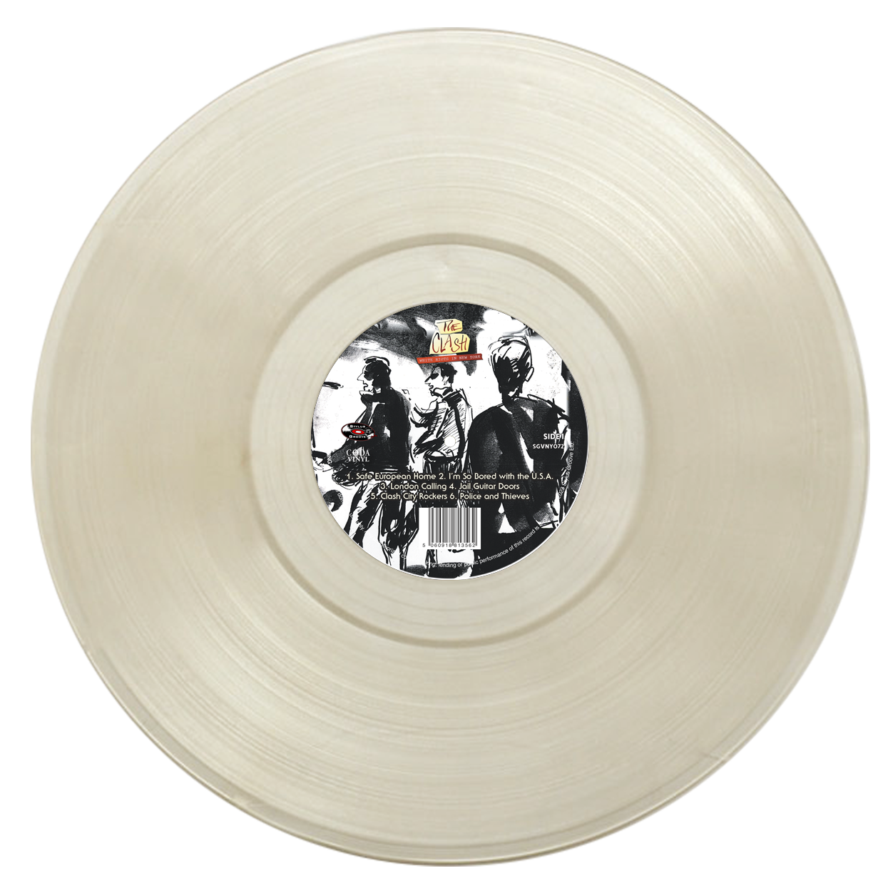 The Clash - This is Radio Clash (Limited Edition Numbered Triple Album Box Set on Clear Vinyl)