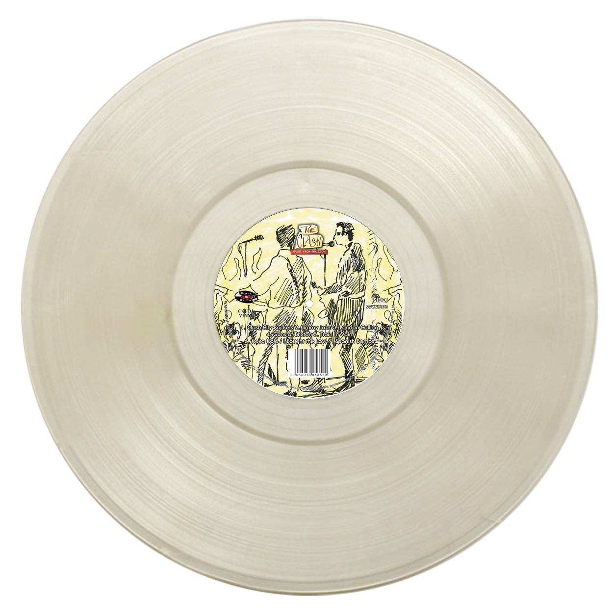 The Clash - This is Radio Clash (Limited Edition Numbered Triple Album Box Set on Clear Vinyl)