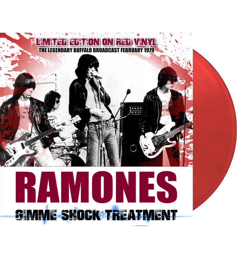 Ramones - Gimme Shock Treatment (Limited Edition Numbered 12-Inch Album On Red Vinyl) Numbers 001 - 010