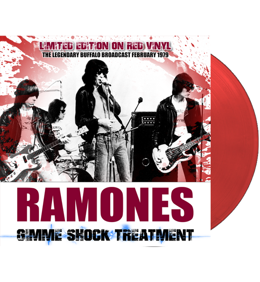 Ramones - Gimme Shock Treatment (Limited Edition Numbered 12-Inch Album On Red Vinyl) Numbers 001 - 010