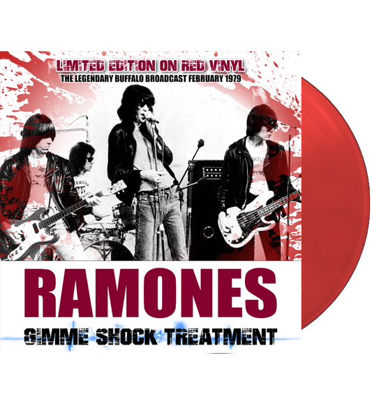 Ramones - Gimme Shock Treatment (Limited Edition Numbered 12-Inch Album On Red Vinyl)