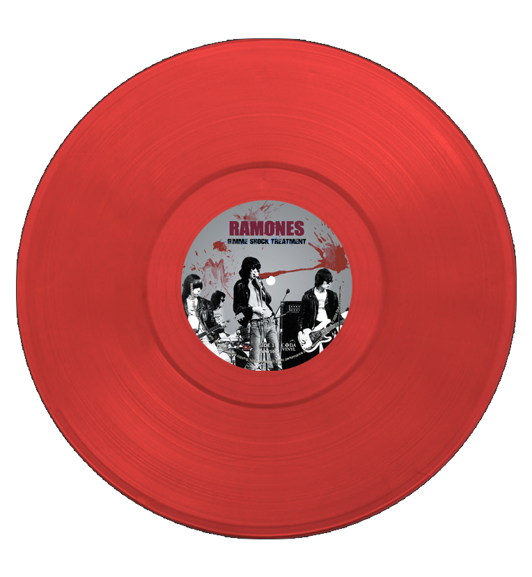 Ramones - Gimme Shock Treatment (Limited Edition Numbered 12-Inch Album On Red Vinyl) Numbers 001 - 010