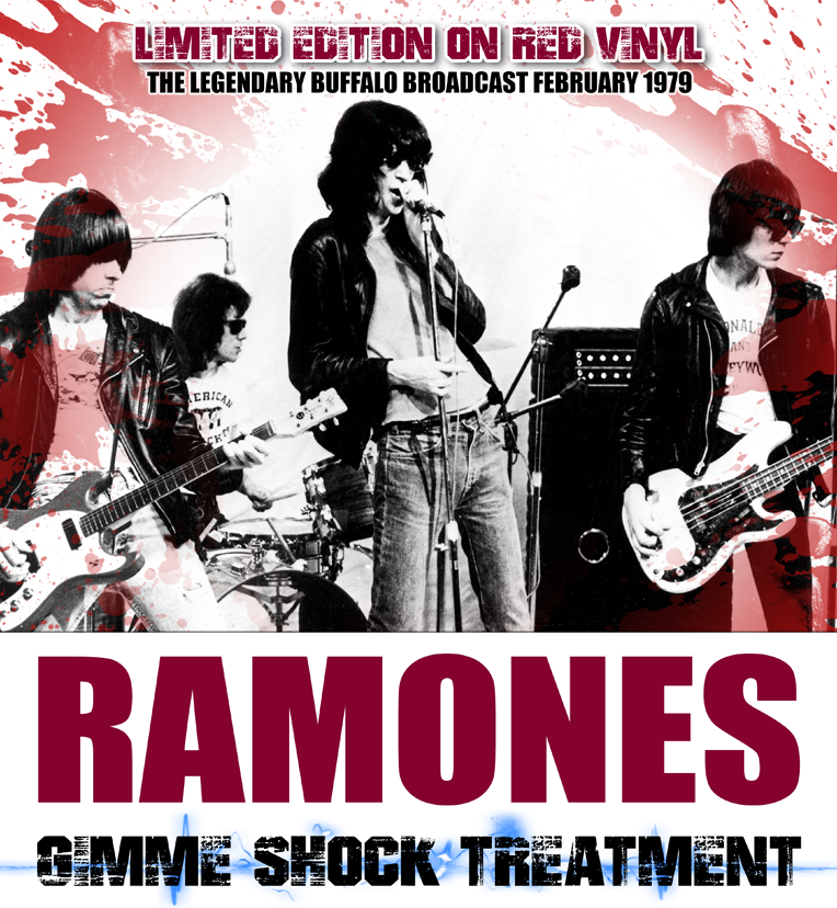 Ramones - Gimme Shock Treatment (Limited Edition Numbered 12-Inch Album On Red Vinyl) Numbers 001 - 010