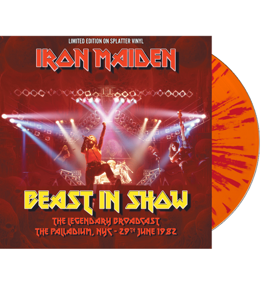 Iron Maiden - Beast In Show (Limited Edition Hand Numbered on Splatter Vinyl)