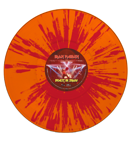 Iron Maiden - Beast In Show (Limited Edition Hand Numbered on Splatter Vinyl)