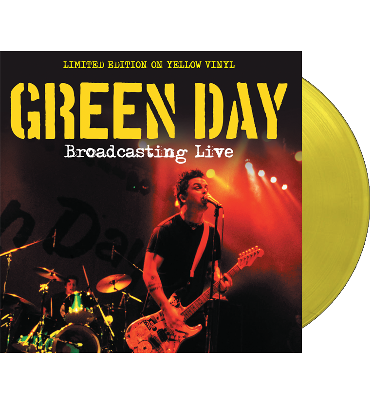 Green Day - Broadcasting Live - Woodstock '94 (Limited Edition Numbered 12-Inch Album on Yellow Vinyl) Numbers 001 - 010