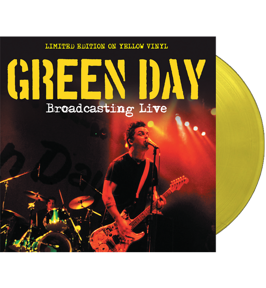 Green Day - Broadcasting Live - Woodstock '94 (Limited Edition Numbered 12-Inch Album on Yellow Vinyl) Numbers 001 - 010