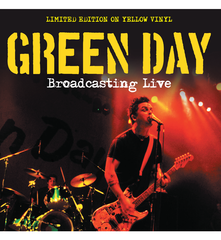 Green Day - Broadcasting Live - Woodstock '94 (Limited Edition Numbered 12-Inch Album on Yellow Vinyl) Numbers 001 - 010