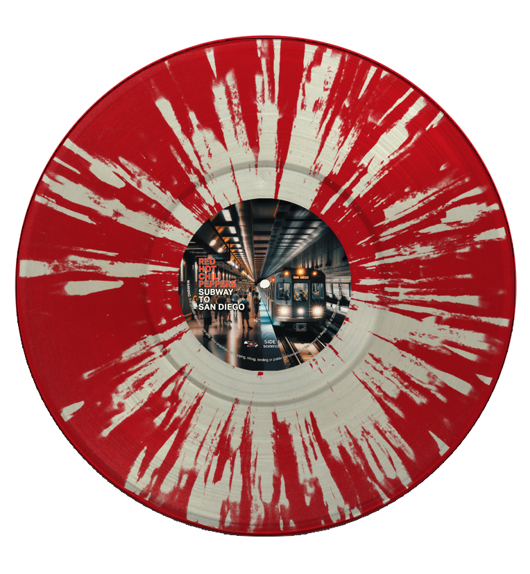 Red Hot Chili Peppers - Subway To San Diego (Limited Edition Hand Numbered on Splatter Vinyl)