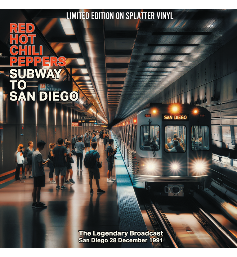 Red Hot Chili Peppers - Subway To San Diego (Limited Edition Hand Numbered on Splatter Vinyl)