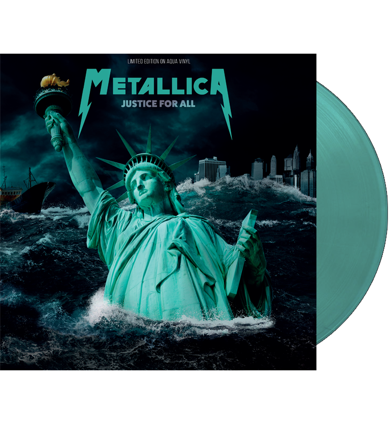 Metallica - Justice for All (Limited Edition Numbered 12-Inch Album on Aqua Vinyl)