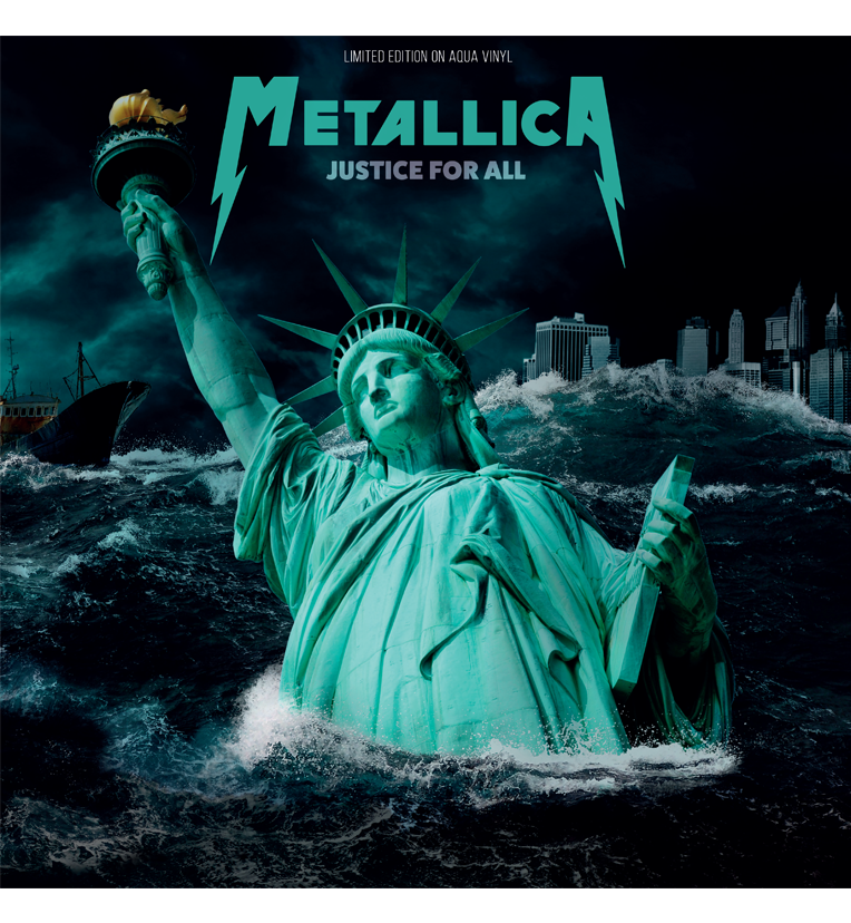 Metallica - Justice for All (Limited Edition Numbered 12-Inch Album on Aqua Vinyl)