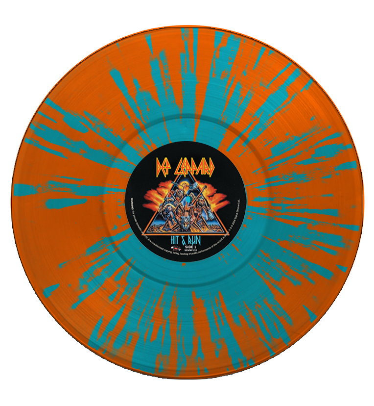 Def Leppard - Hit & Run (Limited Edition Hand Numbered on Splatter Vinyl)