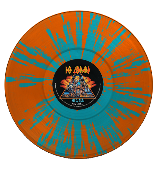 Def Leppard - Hit & Run (Limited Edition Hand Numbered on Splatter Vinyl)