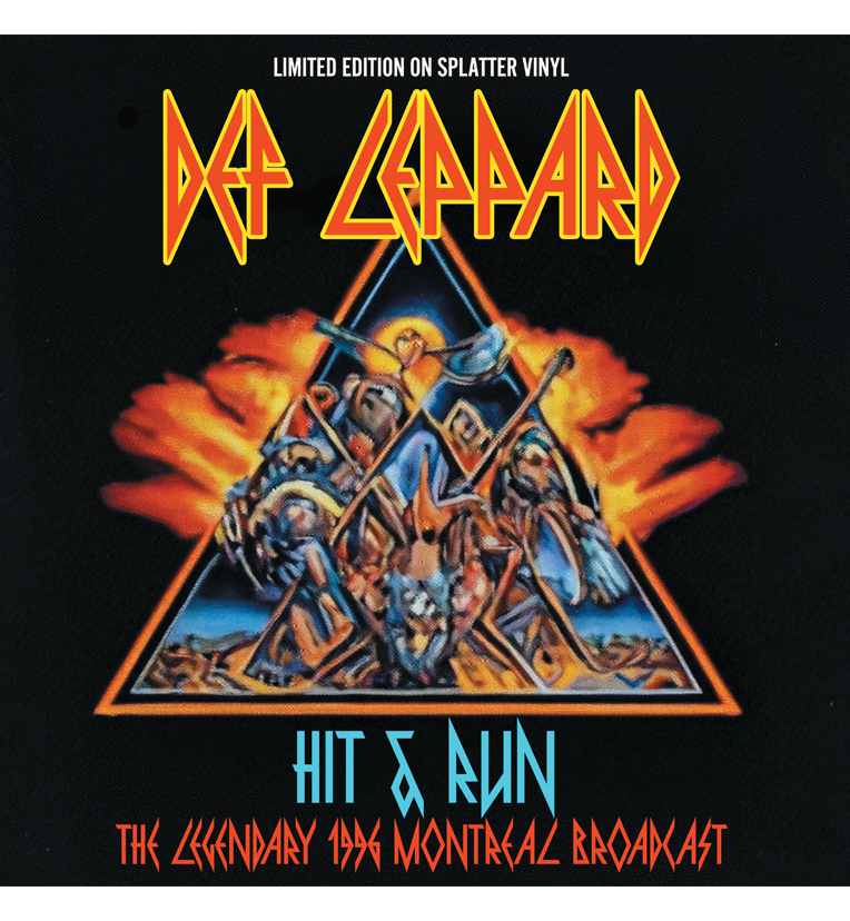 Def Leppard - Hit & Run (Limited Edition Hand Numbered on Splatter Vinyl)