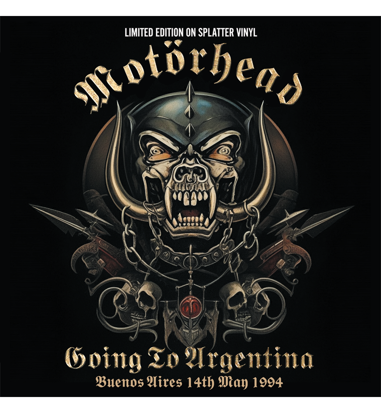 Motörhead - Going To Argentina (Limited Edition Hand Numbered on Splatter Vinyl)