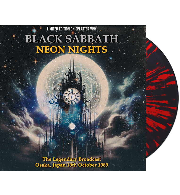 Black Sabbath - Neon Nights (Limited Edition Hand Numbered on Splatter Vinyl)