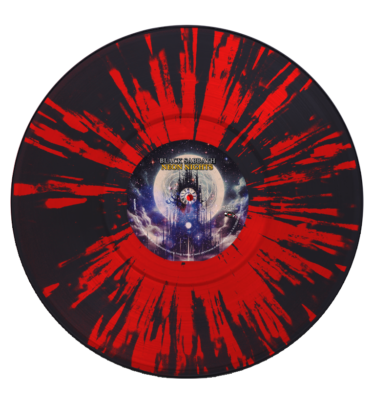 Black Sabbath - Neon Nights (Limited Edition Hand Numbered on Splatter Vinyl)