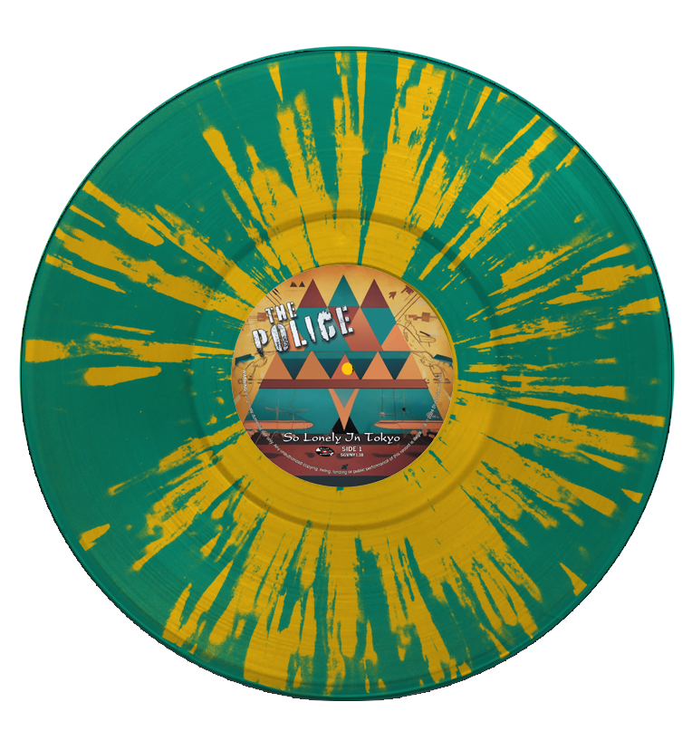 The Police - So Lonely In Tokyo (Limited Edition Hand Numbered on Splatter Vinyl)