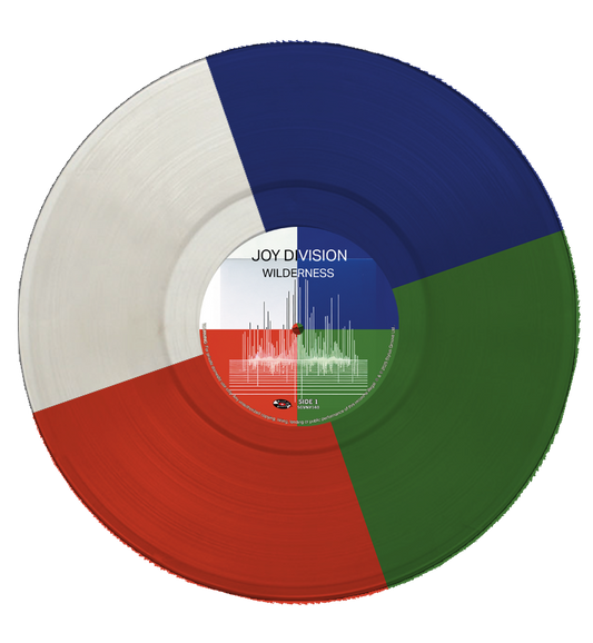 Joy Division - Wilderness (Limited Edition Hand Numbered on White, Blue, Red & Green Vinyl) Numbers 001 - 010