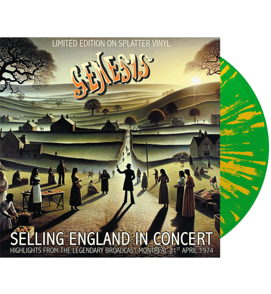 Genesis - Selling England in Concert (Limited Edition Hand Numbered on Splatter Vinyl)