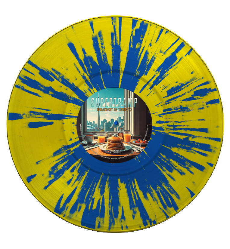 Supertramp - Breakfast In Toronto (Limited Edition Hand Numbered on Splatter Vinyl)