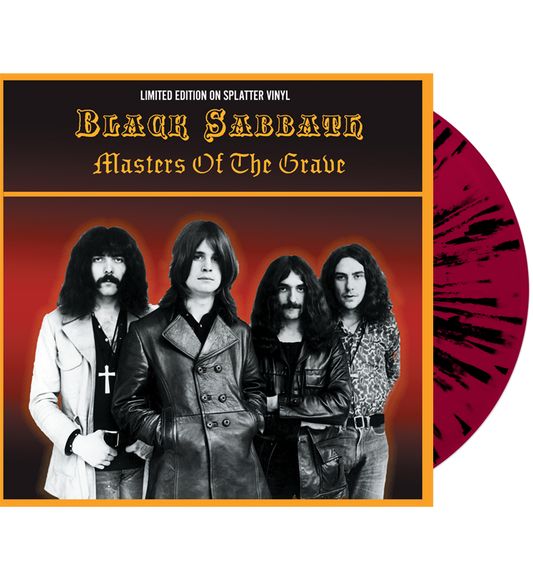 Black Sabbath – Masters of the Grave (Limited Edition Hand Numbered on Splatter Vinyl) Numbers 001 - 010