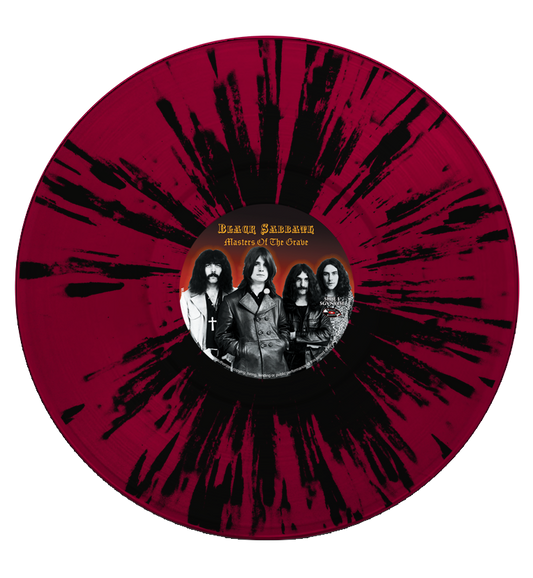 Black Sabbath – Masters of the Grave (Limited Edition Hand Numbered on Splatter Vinyl) Numbers 001 - 010