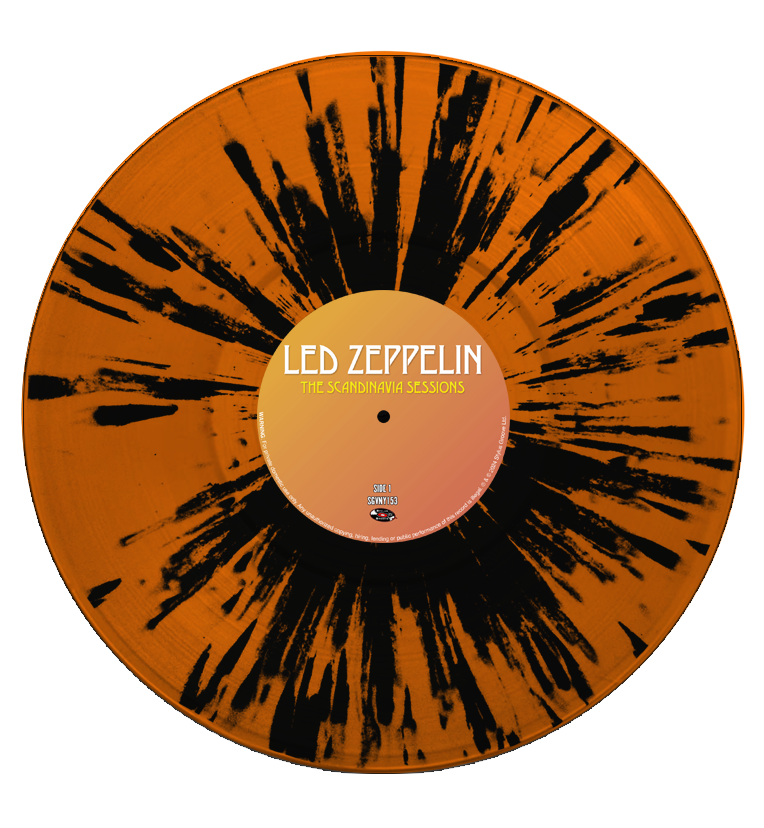 Led Zeppelin – The Scandinavia Sessions (Limited Edition Hand Numbered on Splatter Vinyl)