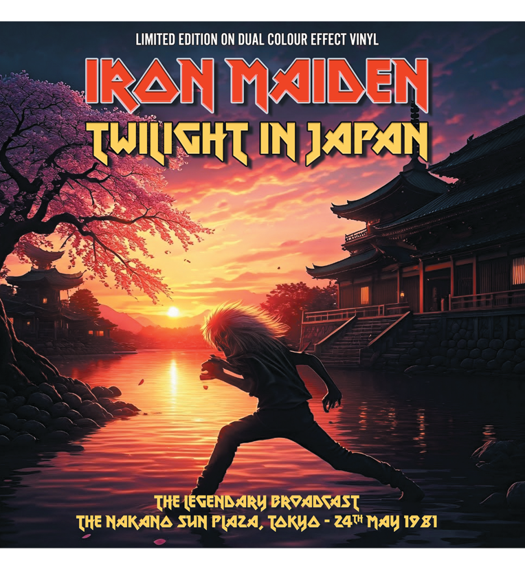 Iron Maiden - Twilight In Japan (Limited Edition Hand Numbered on Dual Colour Effect Vinyl)