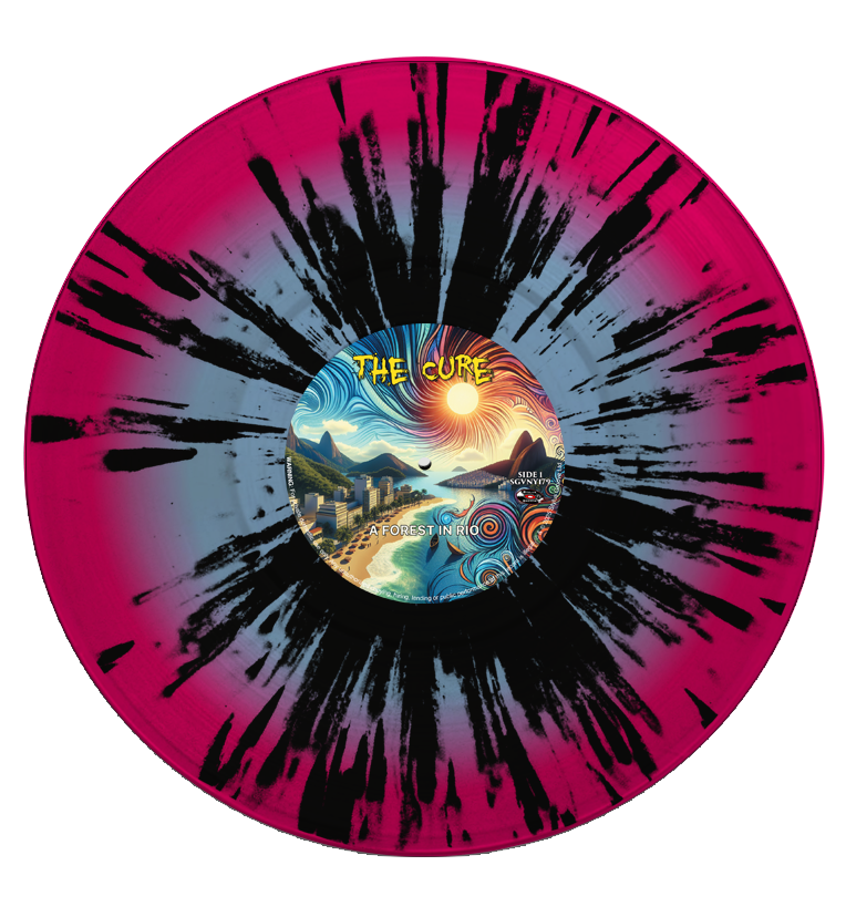 The Cure - A Forest In Rio (Limited Edition Hand Numbered on Splatter Vinyl)