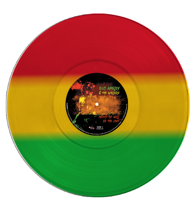 Bob Marley & The Wailers - Might As Well Be The Last (Limited Edition Hand Numbered on Tri-Colour Vinyl)