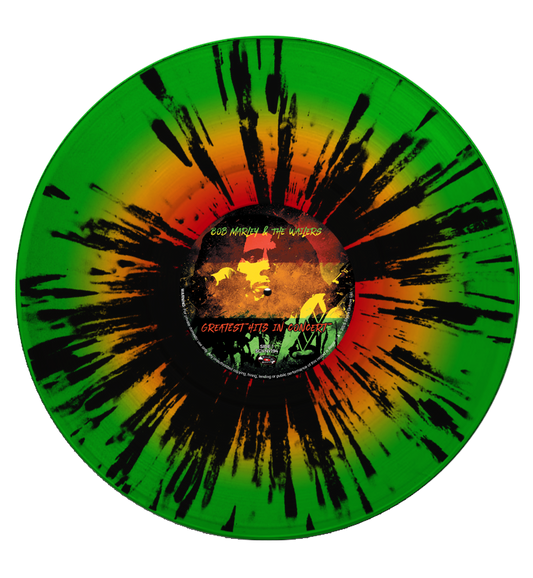 Bob Marley & The Wailers - Greatest Hits In Concert (Limited Edition Hand Numbered on Splatter Vinyl)