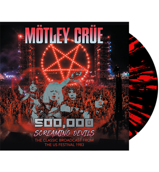 Mötley Crüe - 500,000 Screaming Devils (Limited Edition Hand Numbered on Splatter Vinyl)