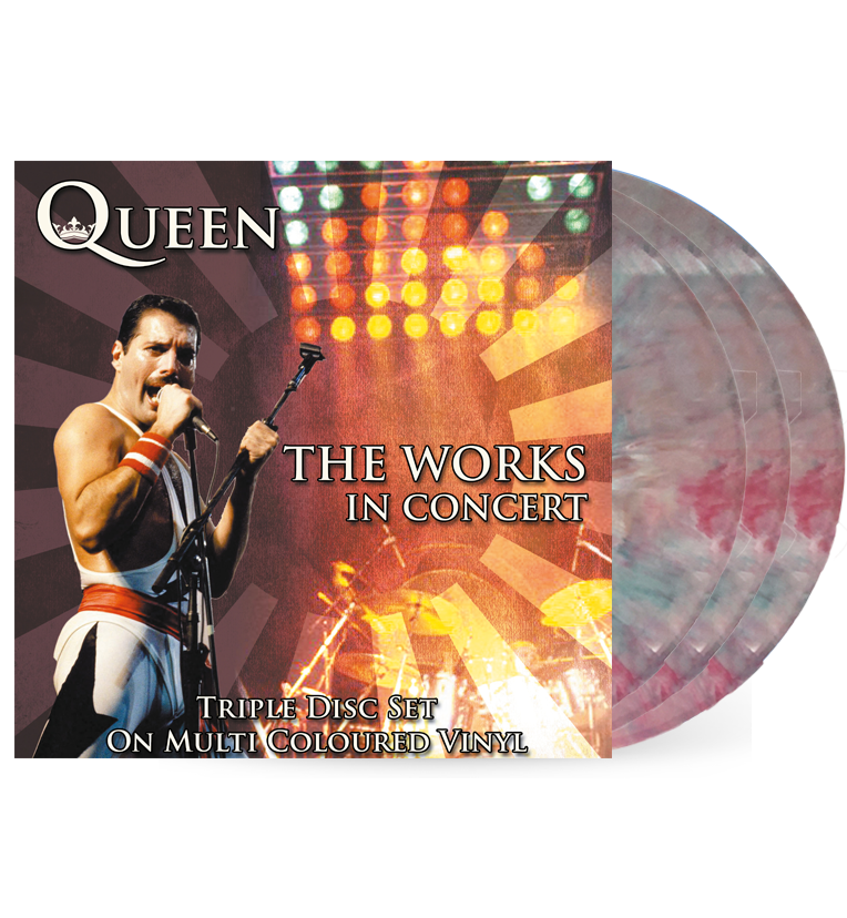 Queen - The Works Tour (Number 004 of only 100 - Triple Album Set On Coloured Vinyl)