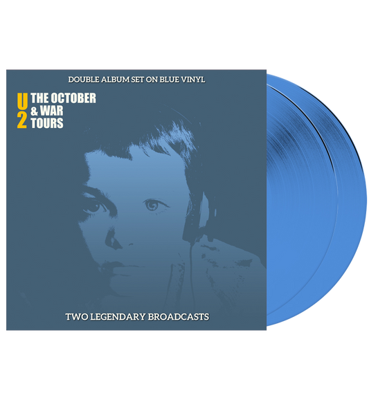 U2 - The War & October Tour (Limited Edition Numbers 001 - 010 of only 110 - Double Album Set On Blue Vinyl)