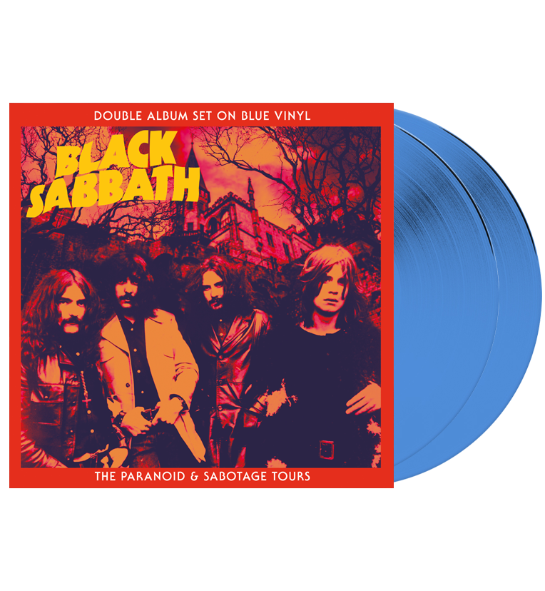 Black Sabbath - The Paranoid & Sabotage Tours (Limited Edition Numbered 003 - 2 Album Set On Blue Vinyl)