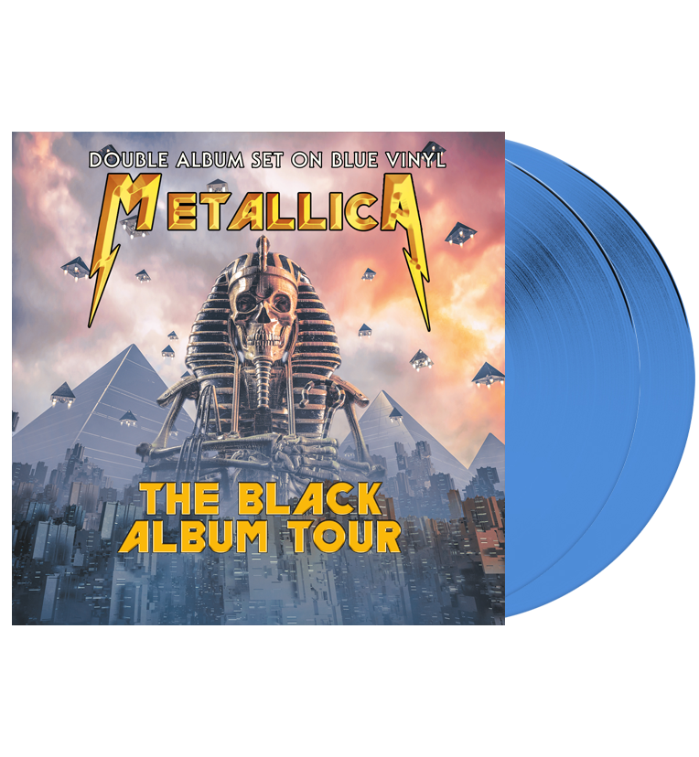 Metallica - The Black Album Tour (Limited Edition Number 003 of only 100 - Double Album Set On Blue Vinyl)