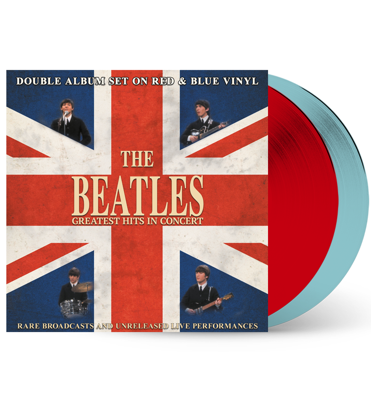 The Beatles - Greatest Hits In Concert (Limited Edition Number 003 of only 80 - Double Album Set On Red & Blue Vinyl)