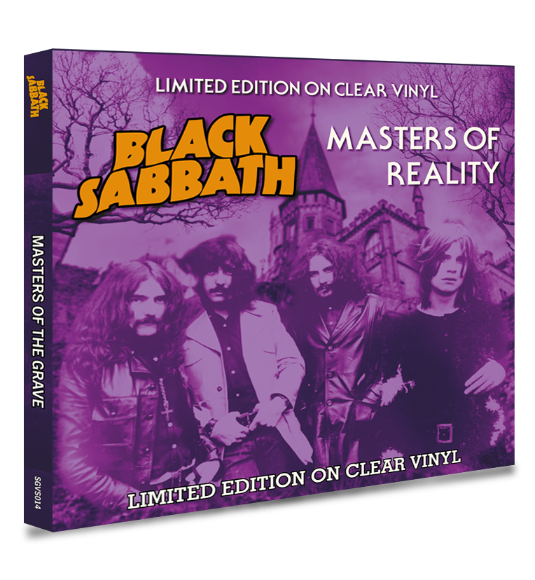 Black Sabbath - Masters of Reality (Limited Edition Numbers 1-10 Triple Album Box Set on Clear Vinyl)