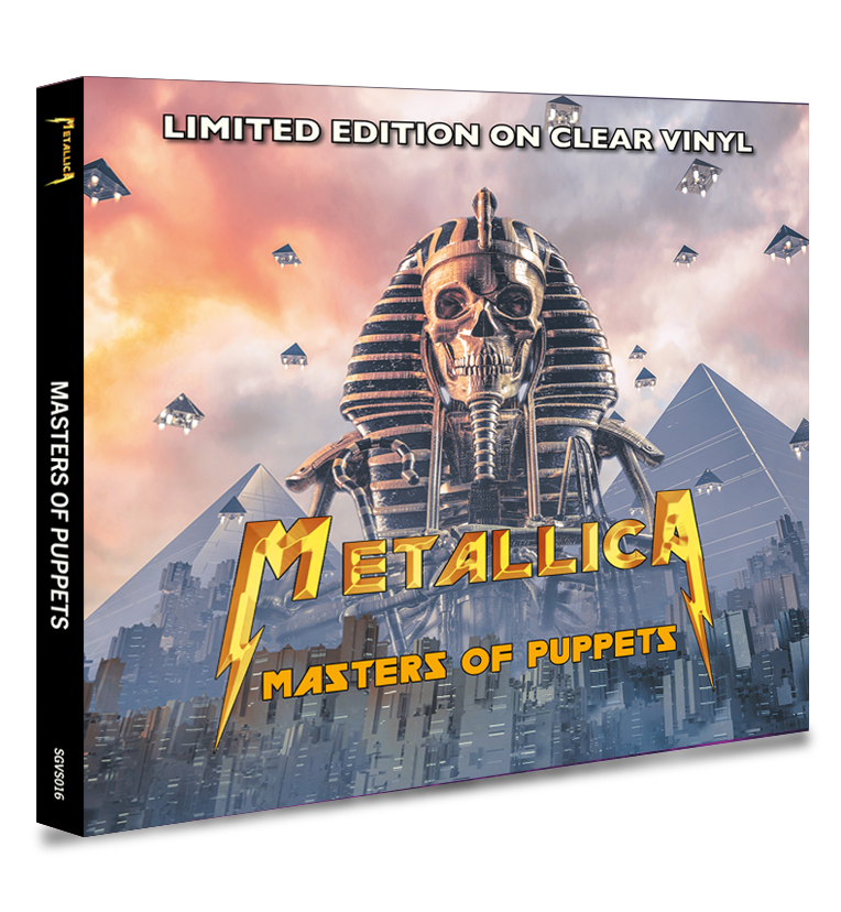 Metallica - Masters of Puppets (Limited Edition Numbered Triple Album Box Set on Clear Vinyl)