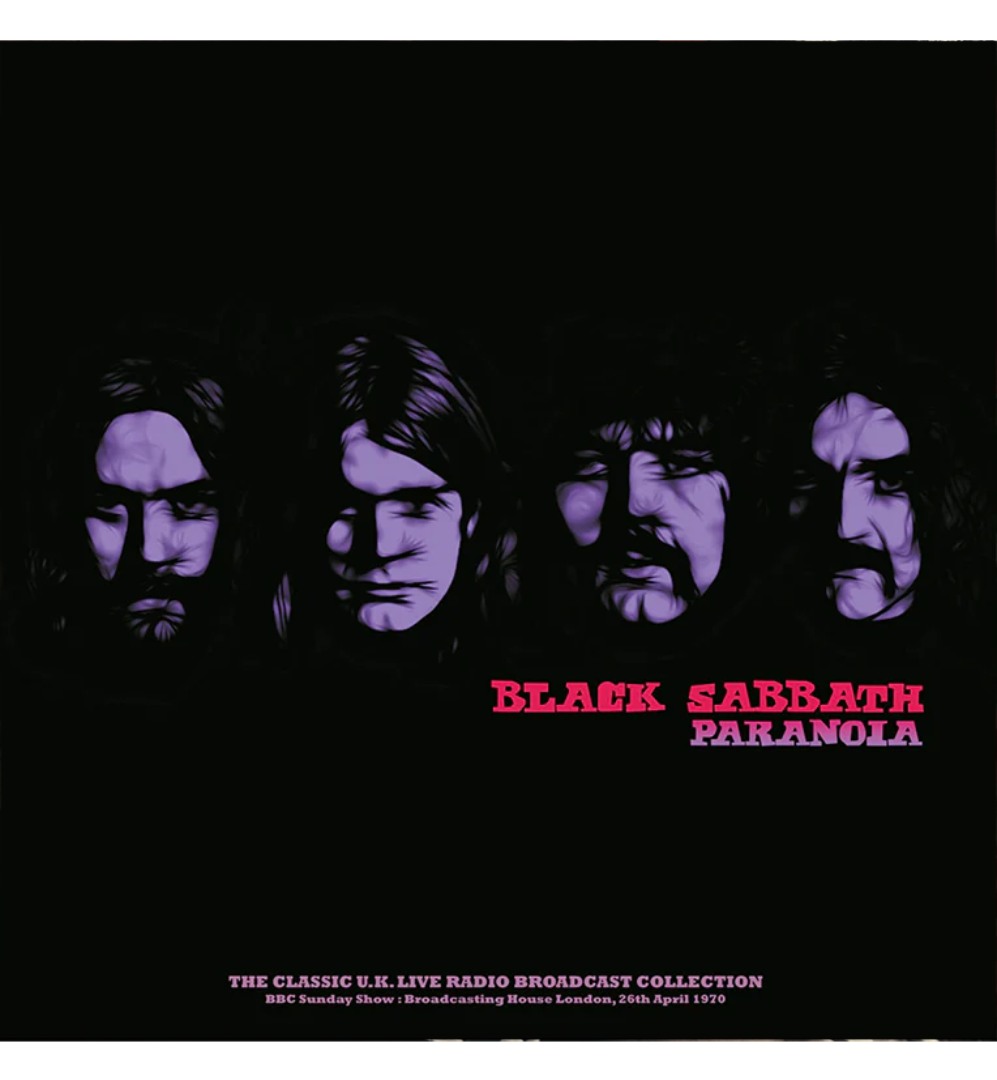 Black Sabbath - Paranoia: BBC Sunday Show, London 1970 (Limited Edition Hand Numbered on 180g Lagoon Vinyl)
